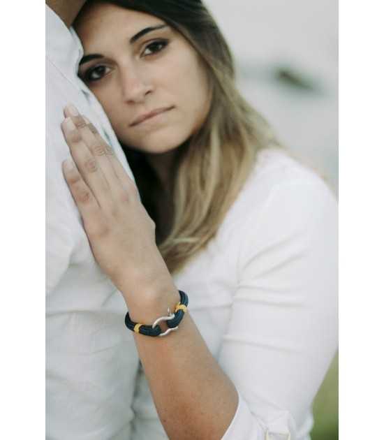 Navigator fil jaune bracelet marin français- CP Pit-n.com - Jeremy Froeliger