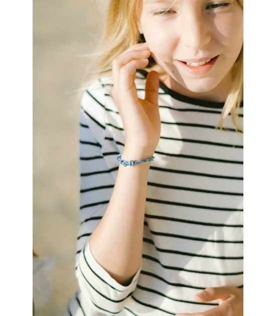 Moussaillon - Bracelet Lien Marin Ajustable Pit'-N LNBR-MOUSSTU P i t '- N Boutique