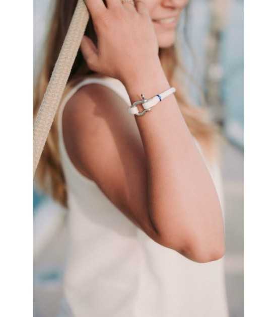 Frenchies blanc fil rouge et bleu 1 -bracelet marin français- CP Pit-n.com - jeremy froeliger