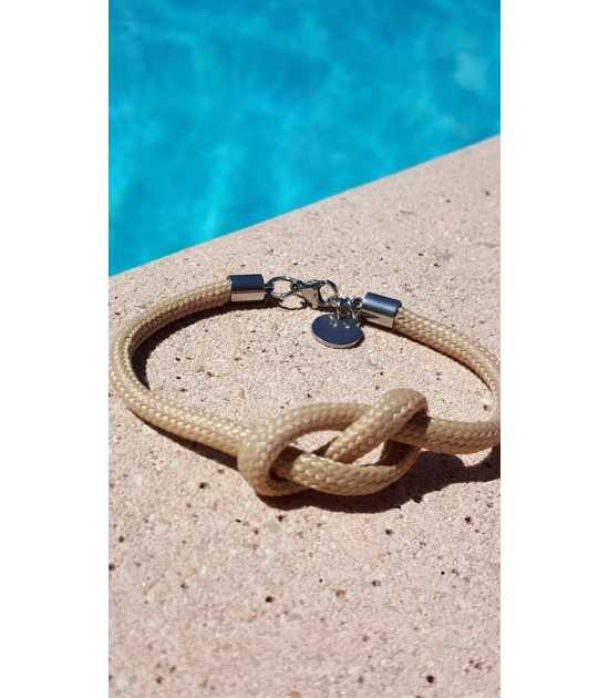 infinity bracelet bijou noeud marin en cordage