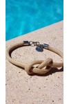 infinity bracelet bijou noeud marin en cordage