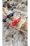 Infinity bracelet collection noeuds marins cordage bleu marine rouge beige