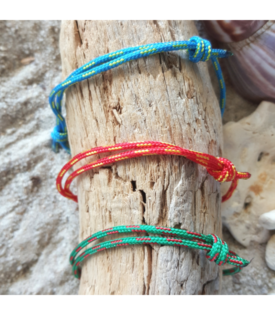 Moussaillon - Bracelet Lien Marin Ajustable Pit'-N LNBR-MOUSSTU P i t '- N Boutique